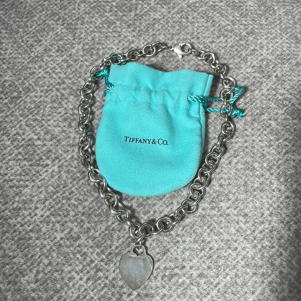 Tiffany & Co. Silver Heart Necklace